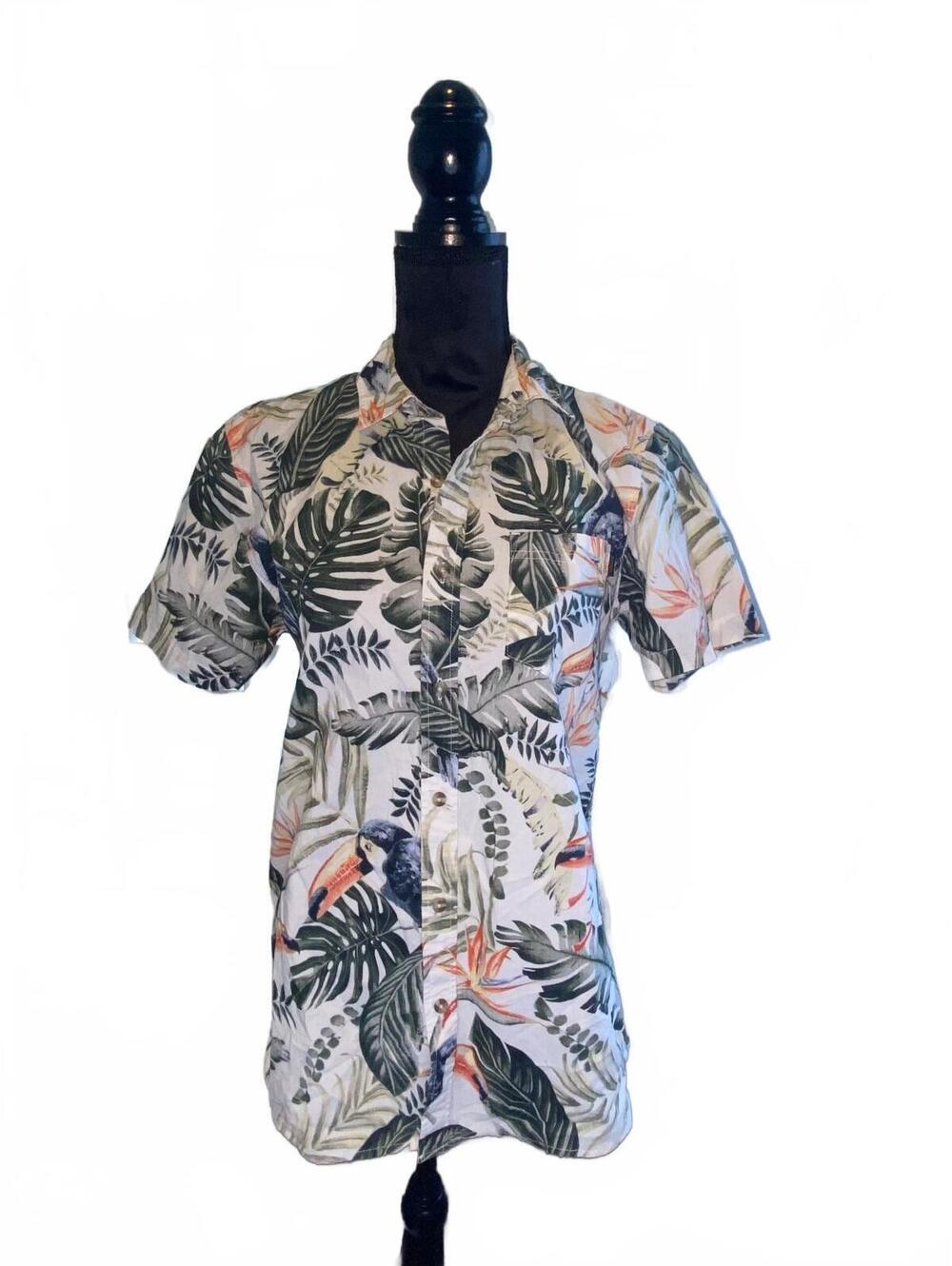 Rip Curl Tropical Print Short Sleeve Shirt